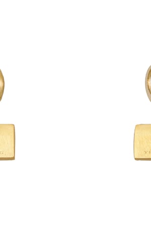 Earrings Mermaid Vibes Couleur or  & Argenté Acier inoxydable h5 Image2